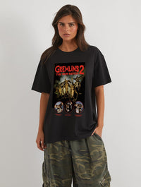 Gremlins 2 Poster T-Shirt In Black Tops & T-Shirts Skinnydip London
