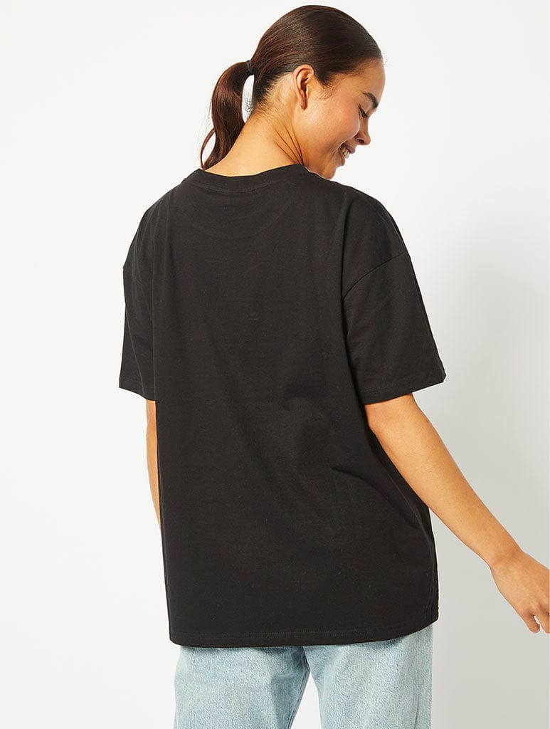 Gross T-Shirt in Black Tops & T-Shirts Skinnydip London