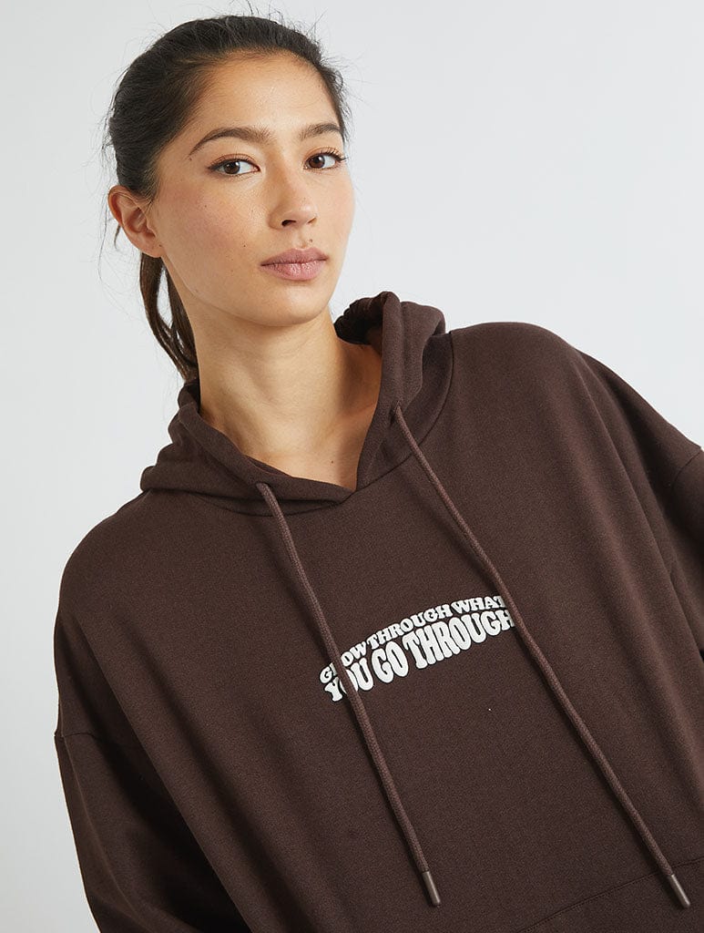 Grow Through What You Go Through Hoodie Hoodies & Sweatshirts Skinnydip London