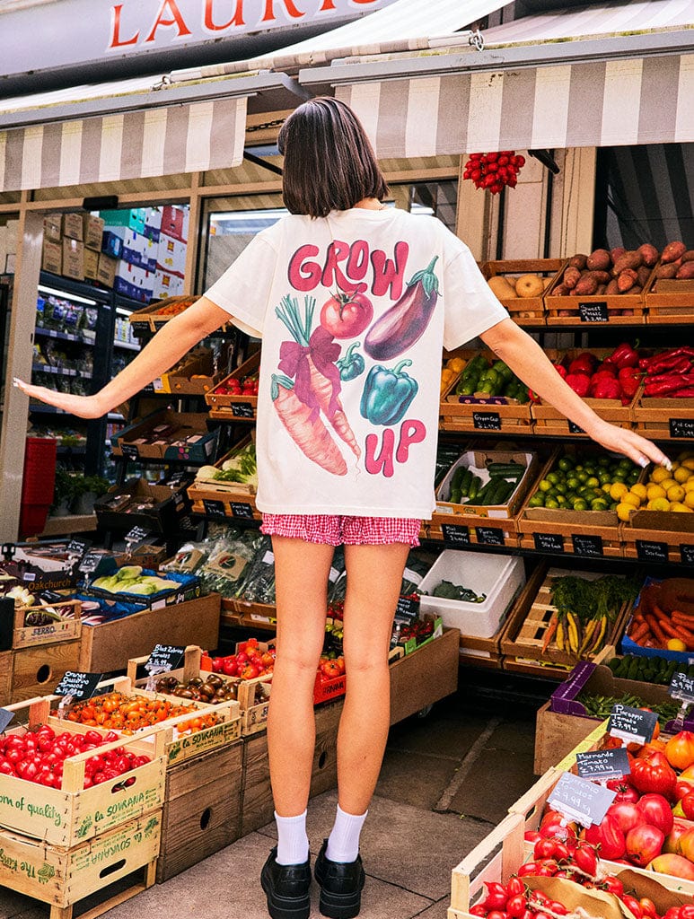 Grow Up Vegetable T-Shirt Tops & T-Shirts Skinnydip London