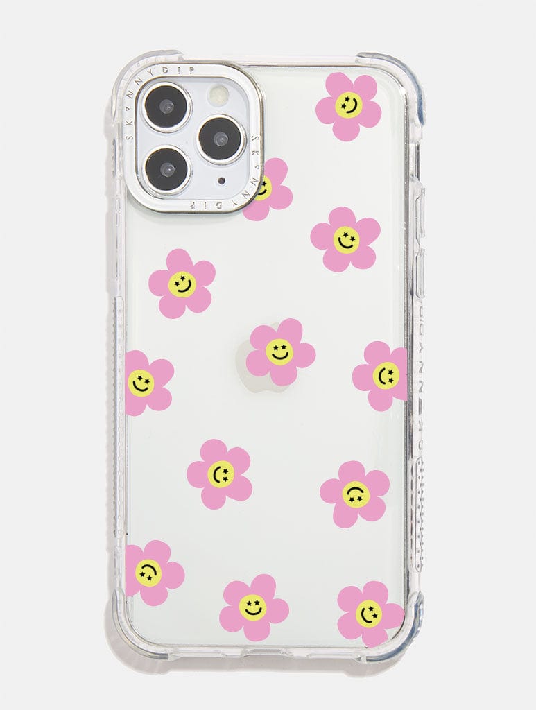 Happy Flower Shock iPhone Case Phone Cases Skinnydip London
