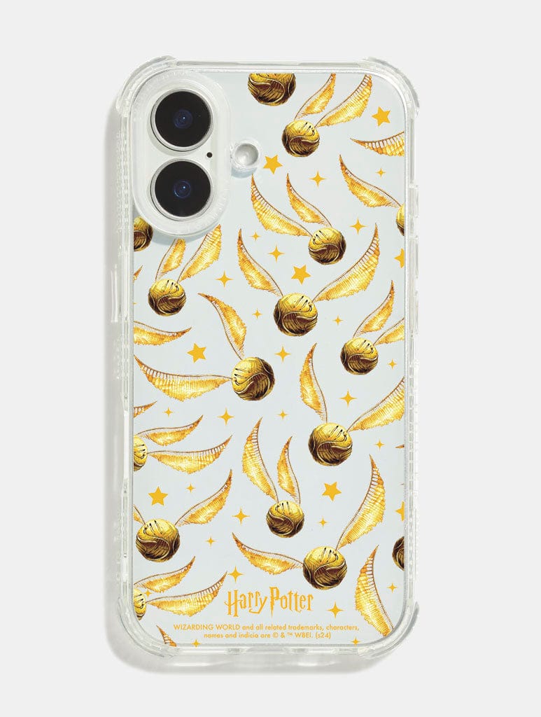 Harry Potter x Skinnydip Golden Snitch Shock iPhone Case Phone Cases Skinnydip London