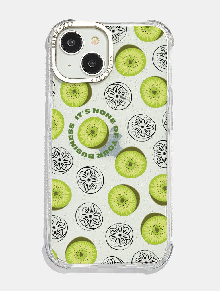 Harry's Kiwi Glitter Shock iPhone Case Phone Cases Skinnydip London