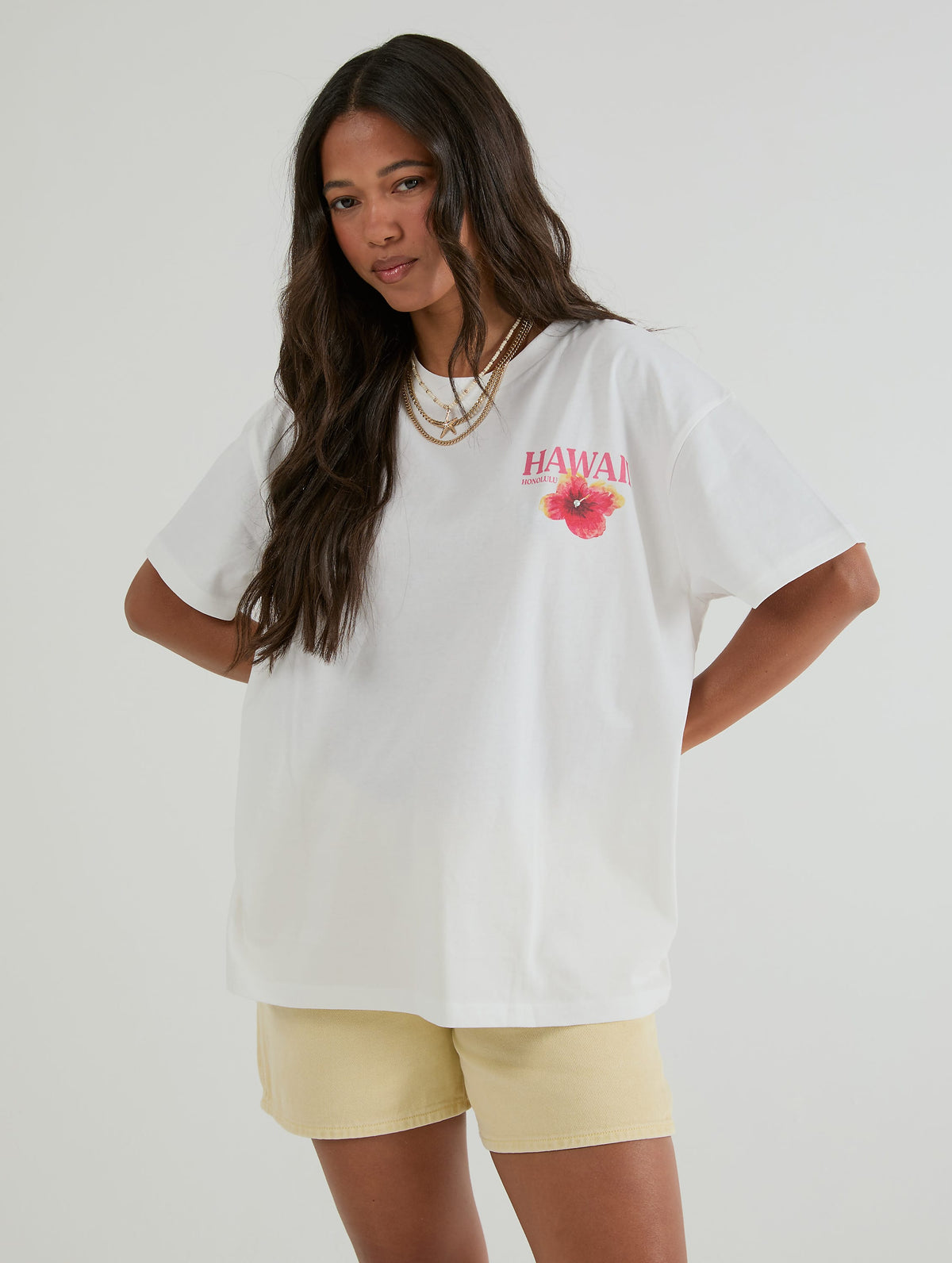 Hawaii Poster T-Shirt Tops & T-Shirts Skinnydip London
