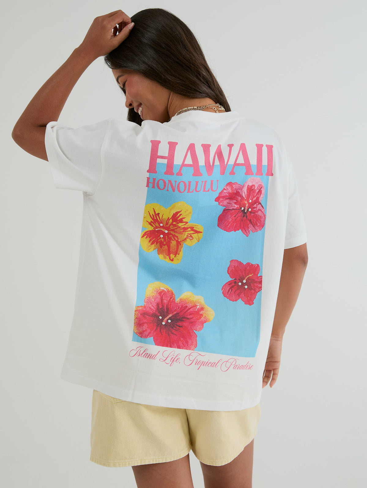 Hawaii Poster T-Shirt Tops & T-Shirts Skinnydip London
