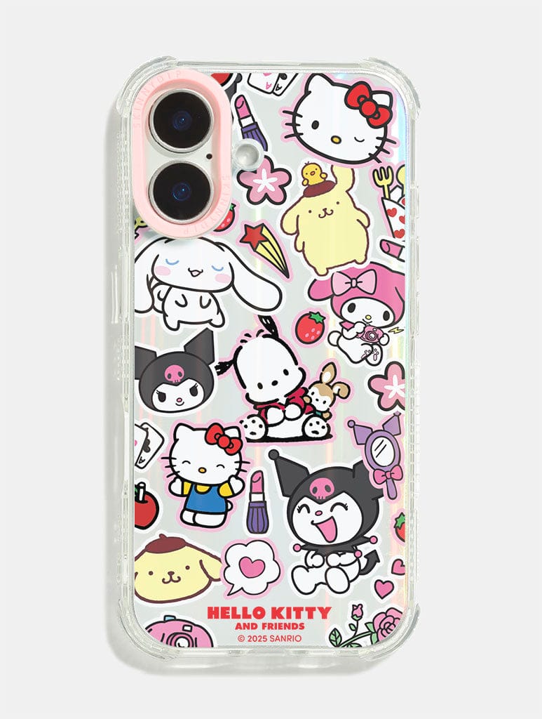 Hello Kitty And Friends Cute Sticker Shock iPhone Case Phone Cases Skinnydip London