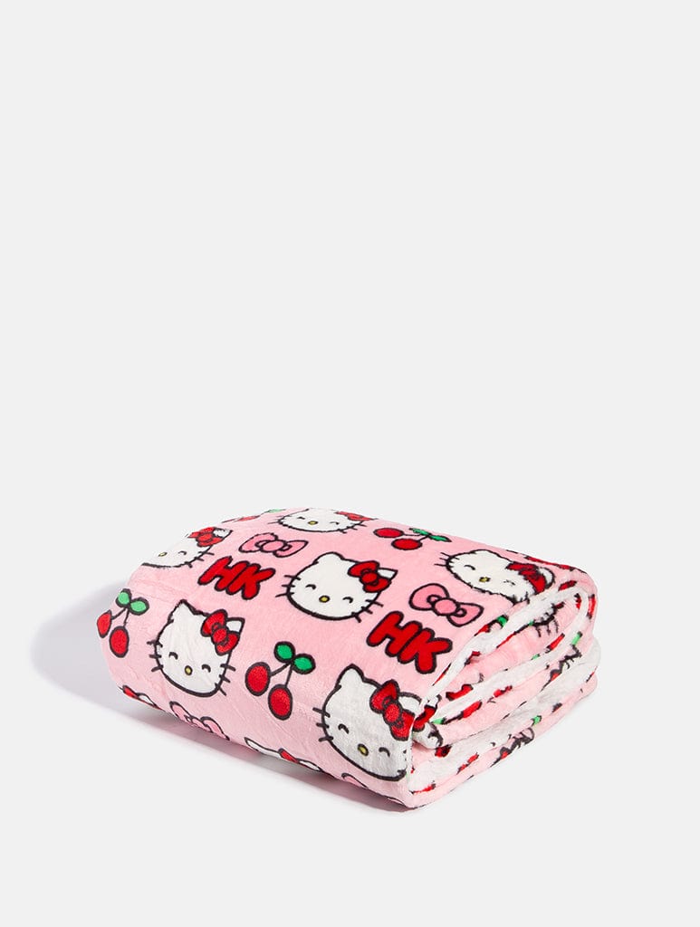 Hello Kitty x Skinnydip Cherry Blanket Home Accessories Skinnydip London