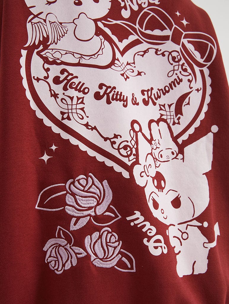 Hello Kitty x Skinnydip Kuromi Sweatshirt Hoodies & Sweatshirts Skinnydip London