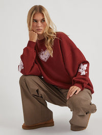 Hello Kitty x Skinnydip Kuromi Sweatshirt Hoodies & Sweatshirts Skinnydip London