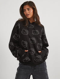 Hello Kitty x Skinnydip Rhinestone Hoodie Hoodies & Sweatshirts Skinnydip London