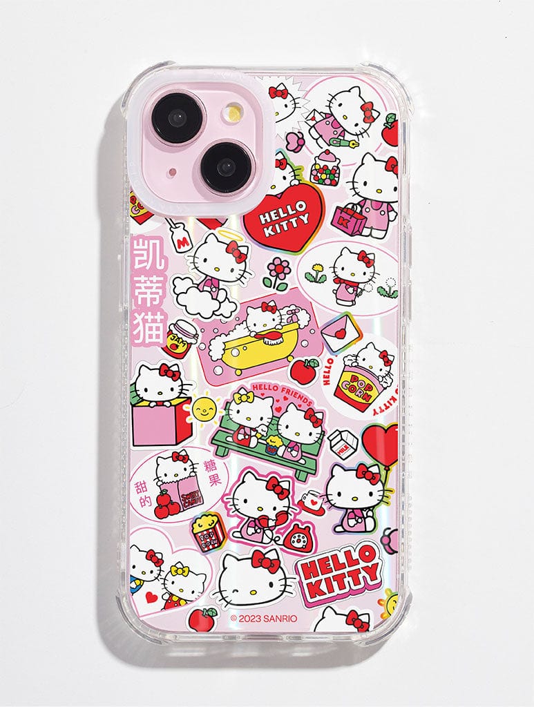Hello Sticker Iphone Hello Kitty x Skinnydip Sticker Shock iPhone Case | Hello Kitty Phone ...