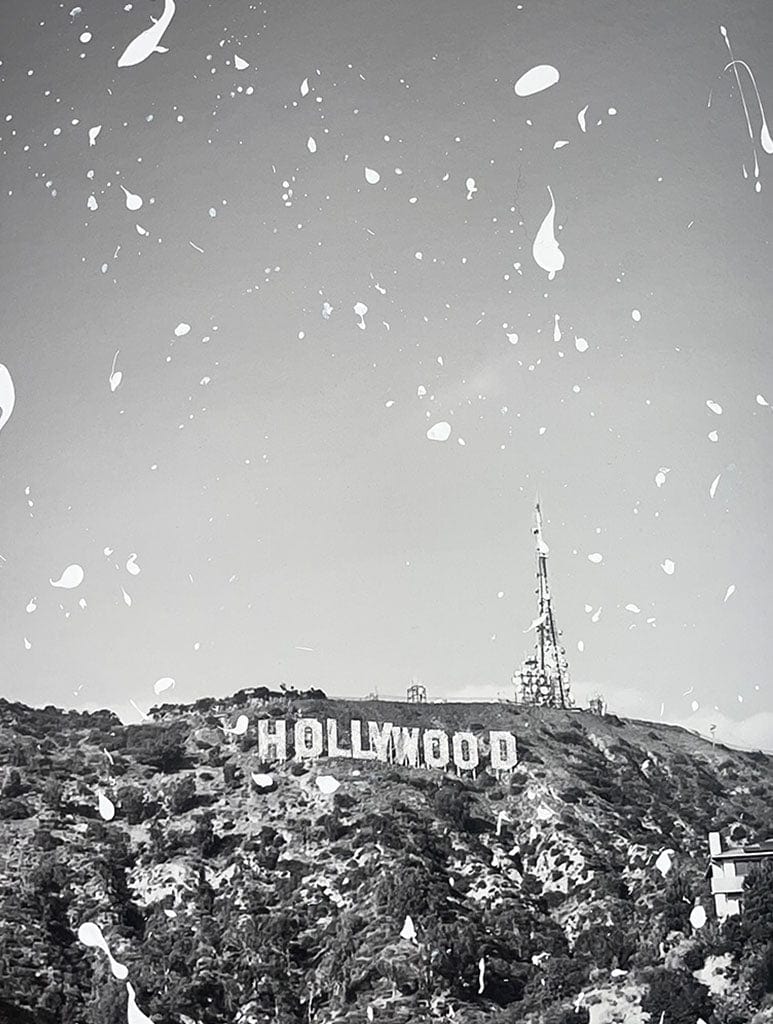 "Hey Hollywood" Glitter Print Books & Stationery A3 The Glitter Store by Lillie Bernie
