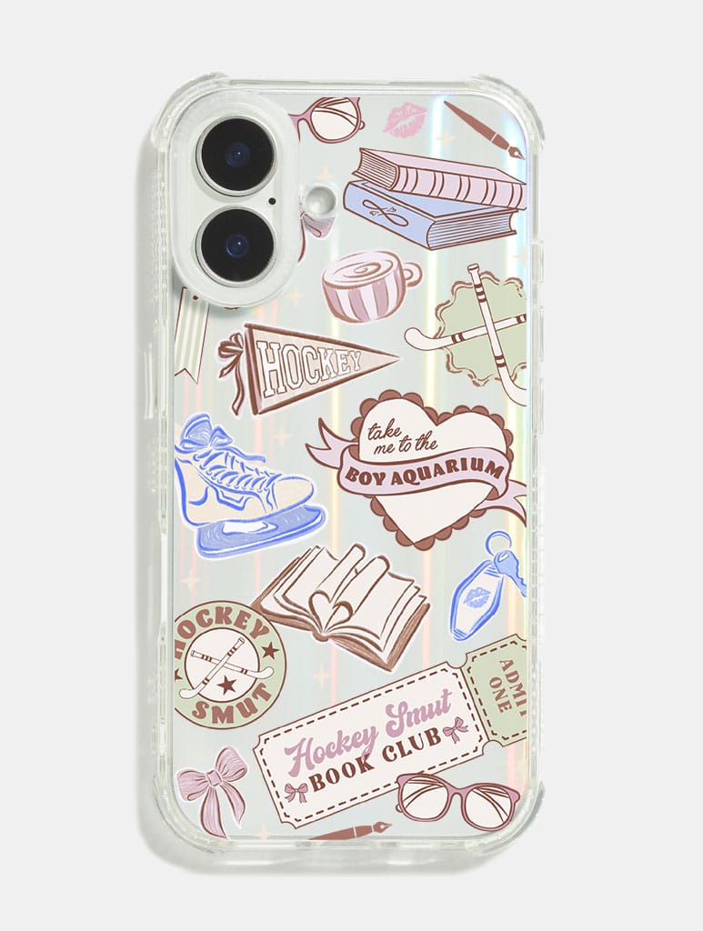 Hockey Smut Sticker Shock iPhone Case Phone Cases Skinnydip London