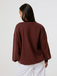Hold Your Horses Brown Sweatshirt Hoodies & Sweatshirts Skinnydip London