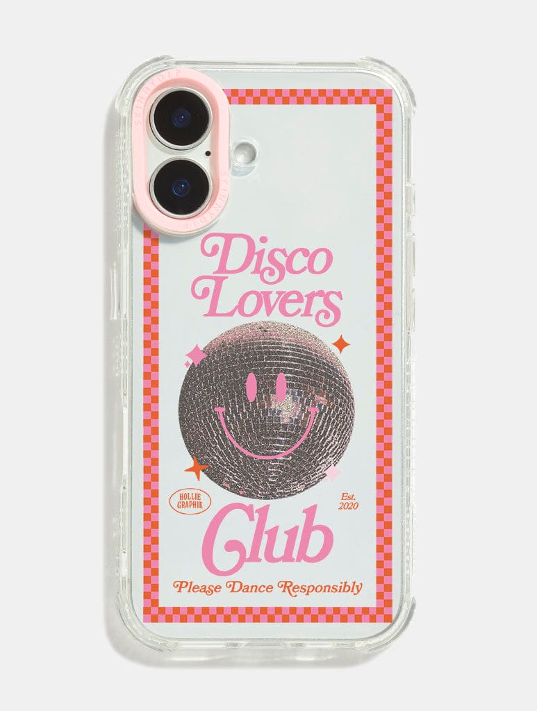 Hollie Graphik x Skinnydip Disco Lovers Club Shock iPhone Case | Disco ...