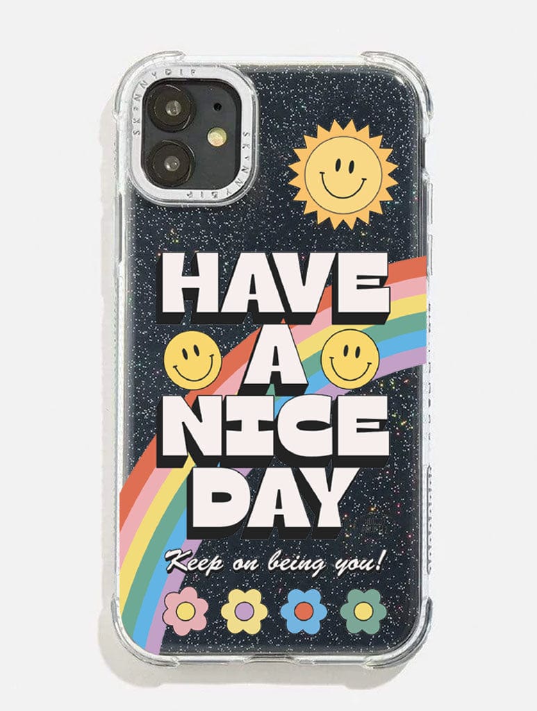 Hollie Graphik x Skinnydip Have A Nice Day Shock iPhone Case Phone Cases Skinnydip London