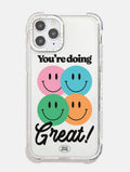 Hollie Graphik x Skinnydip You're Doing Great Shock iPhone Case Phone Cases Skinnydip London