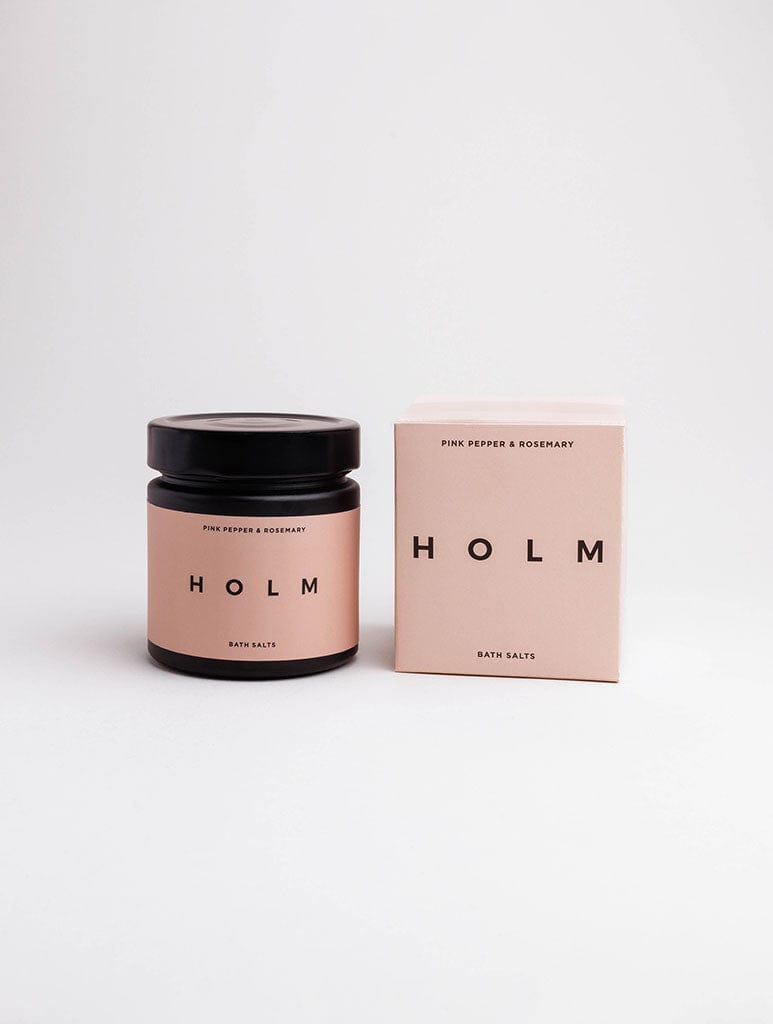 HOLM Bath Salts - Pink Pepper & Rosemary Body Care HOLM