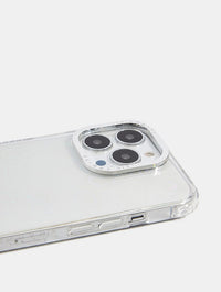 Holo Butterfly Charm Shock iPhone Case Phone Cases Skinnydip London