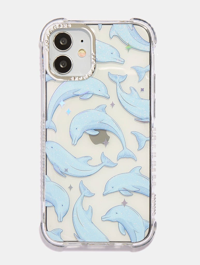 Holo Dolphin Shock iPhone Case Phone Cases Skinnydip London