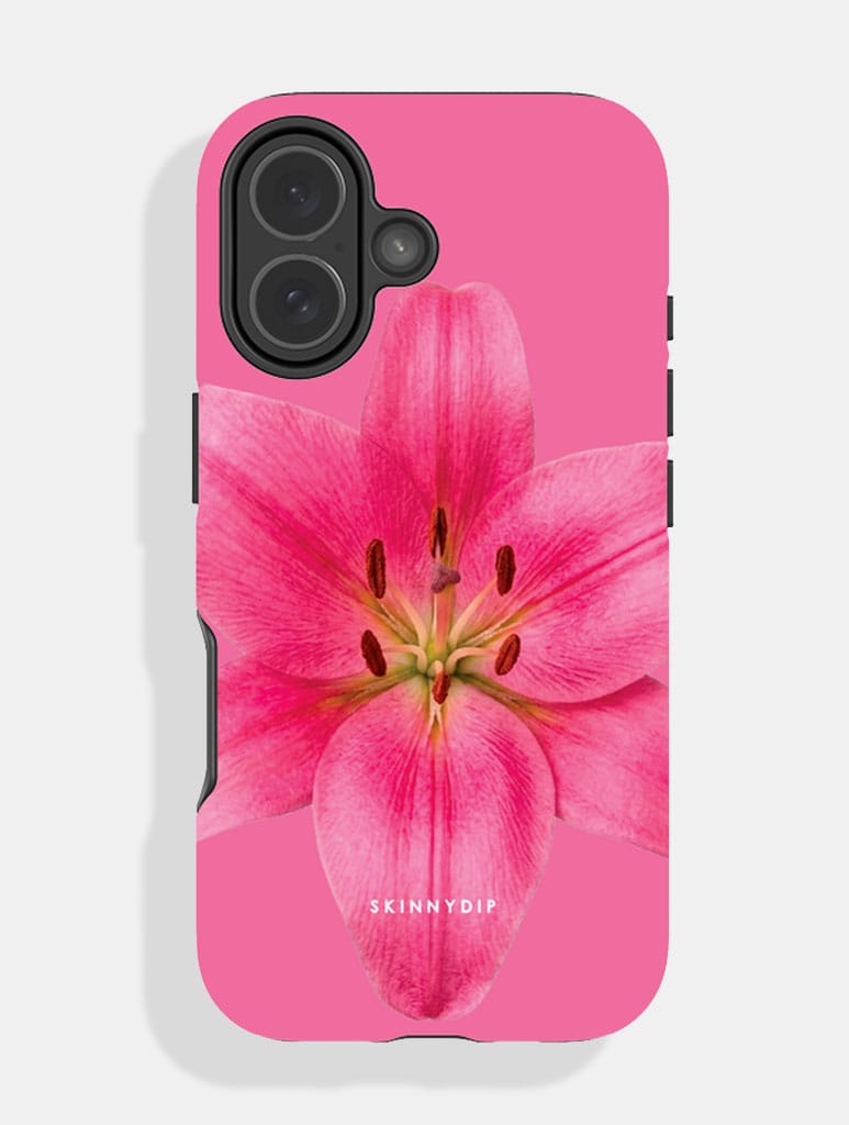 Hot Pink Bloom Ultra Protective iPhone Case Phone Cases Skinnydip London
