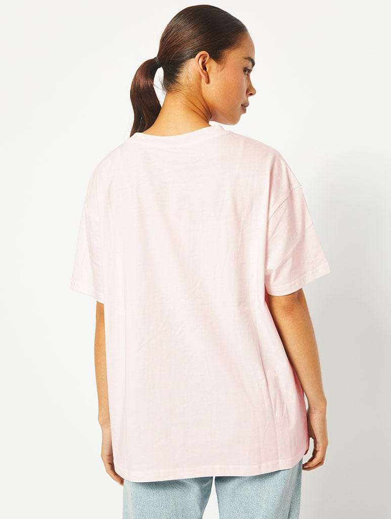 Hungover T-Shirt in Pink Tops & T-Shirts Skinnydip London