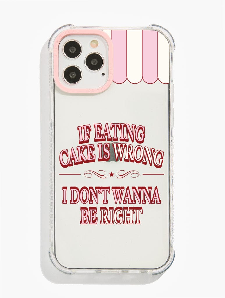 I Don't Wanna Be Right Shock iPhone Case Phone Cases Skinnydip London
