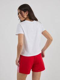 I Love Rakes Baby T-Shirt In White Tops & T-Shirts Skinnydip London