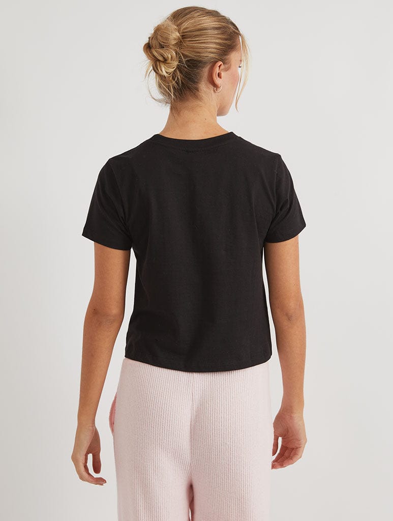 I'm Not Such An Innocent Girl Baby T-Shirt In Black Tops & T-Shirts Skinnydip London