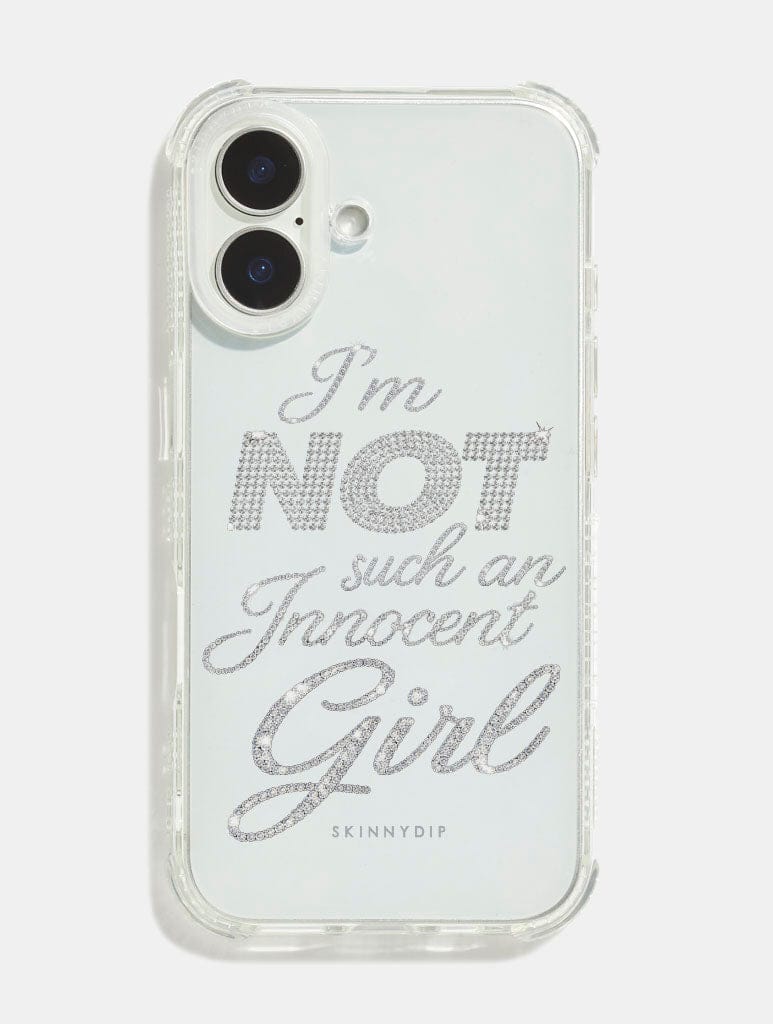I'm Not Such An Innocent Girl Shock iPhone Case Phone Cases Skinnydip London