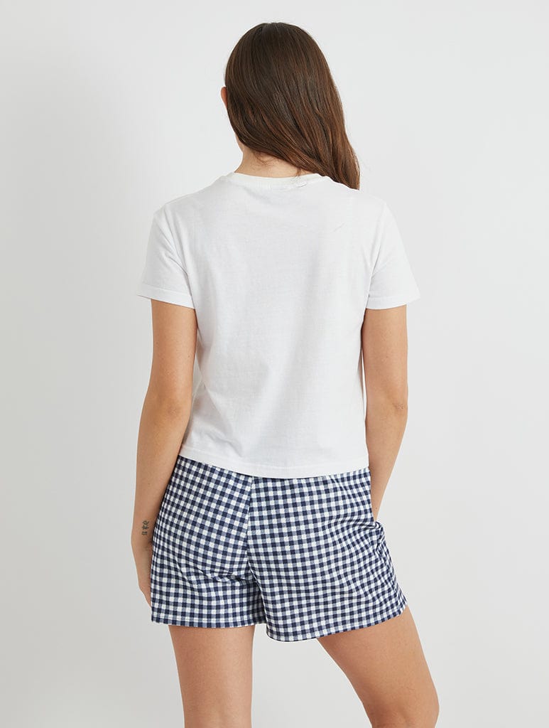 I'm Too Sober For This Baby T-Shirt in White Tops & T-Shirts Skinnydip London