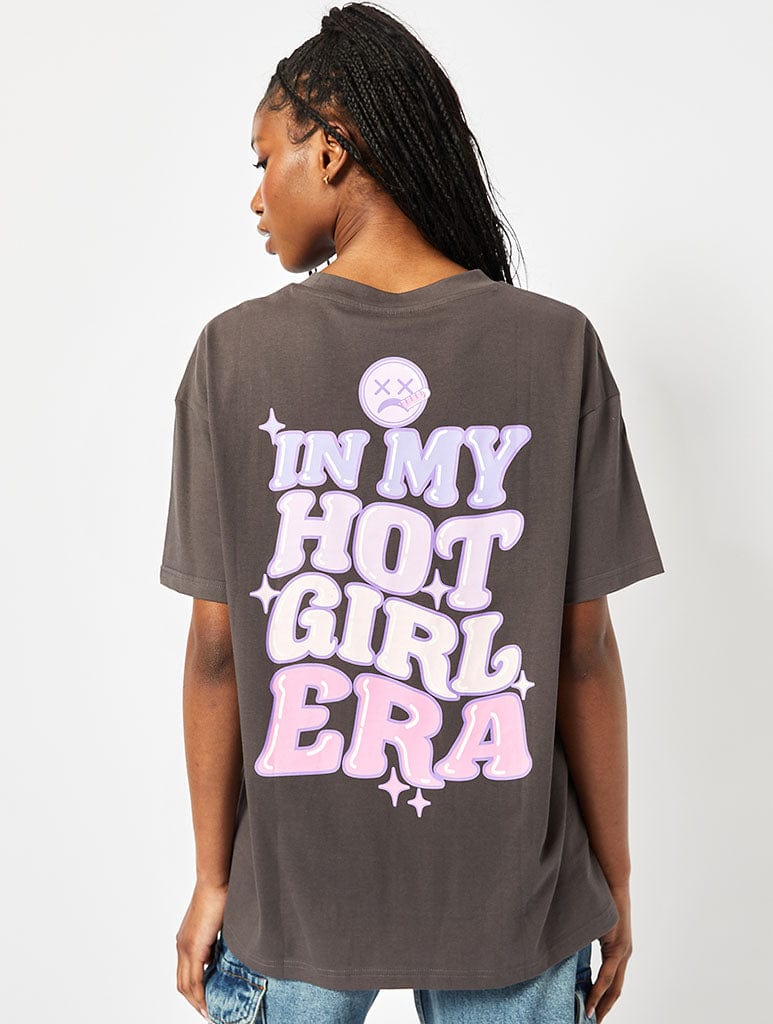 In My Hot Girl Era Oversized T-Shirt Tops & T-Shirts Skinnydip London