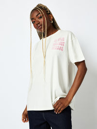 In Your Wildest Dreams T-Shirt in Ecru Tops & T-Shirts Skinnydip London