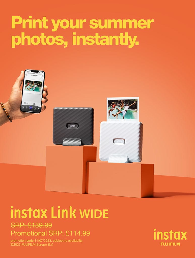 Instax Link Wide printer - Ash White Photography Instax