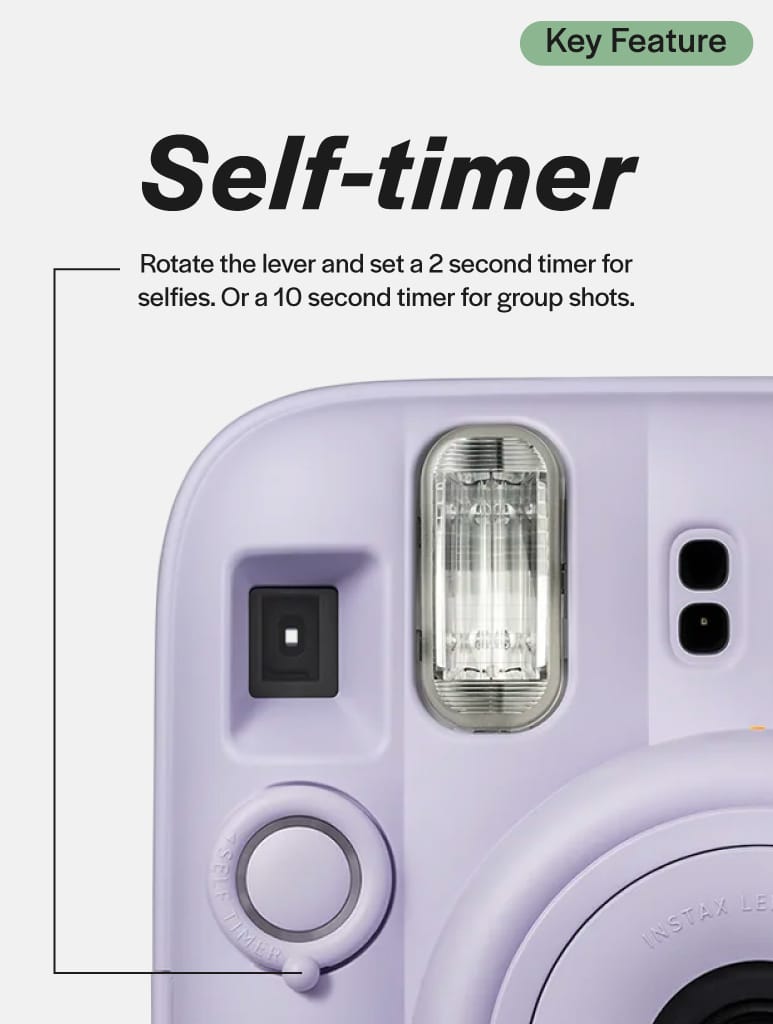 Instax Mini 13 Camera - Green Brands Skinnydip London