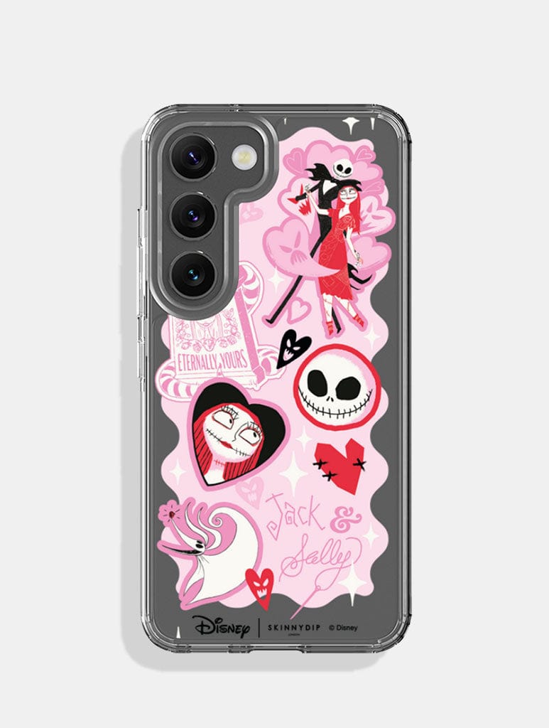 Jack and Sally Eternally Yours Valentines Android Case Phone Cases Skinnydip London