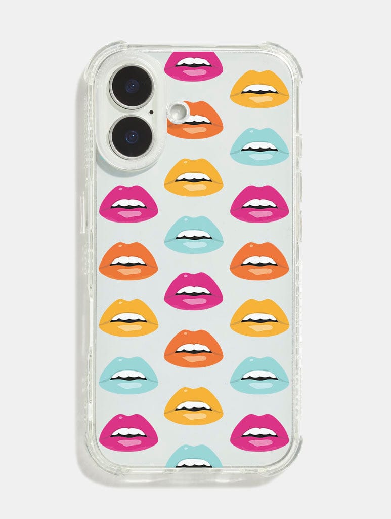 Jael Makelemi x Skinnydip Lips Shock iPhone Case Phone Cases Skinnydip London