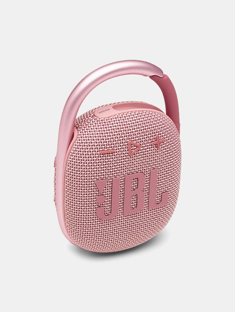 JBL Clip4 Bluetooth Speaker - Pink Speakers JBL