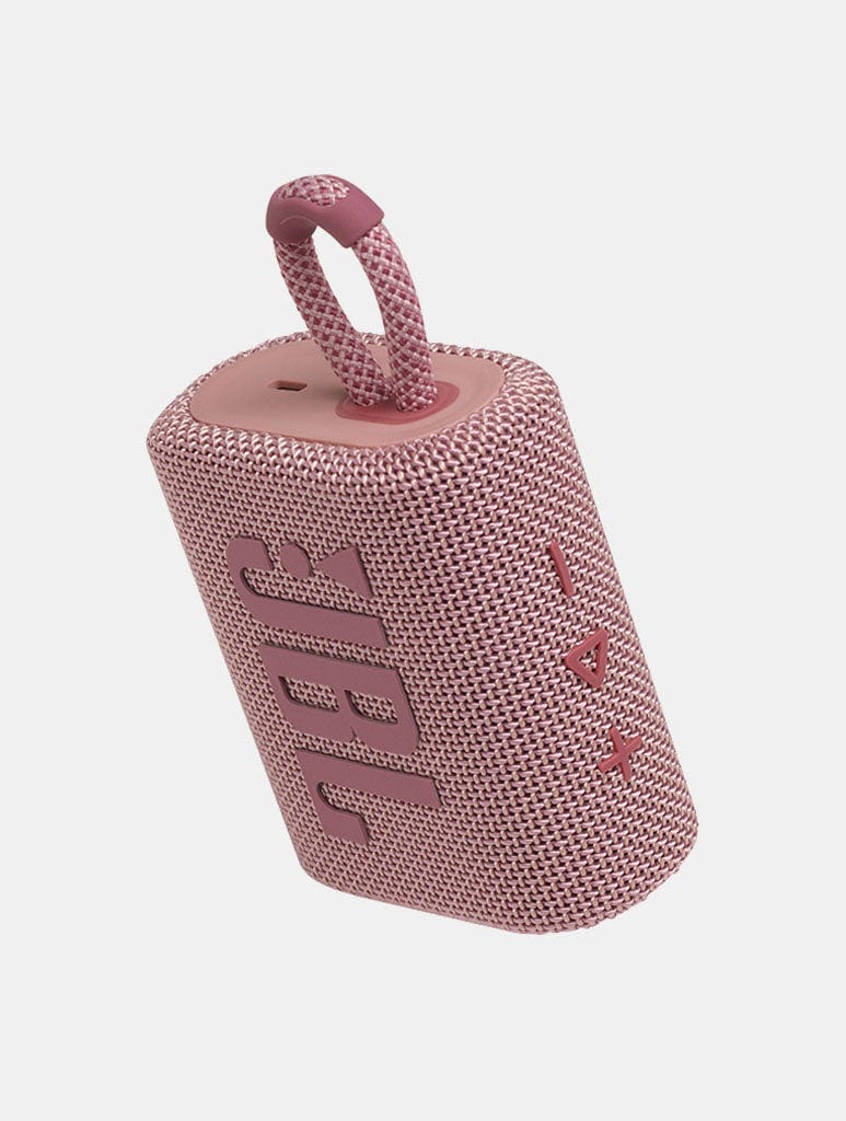 JBL Go3 Portable Speaker - Pink Speakers JBL