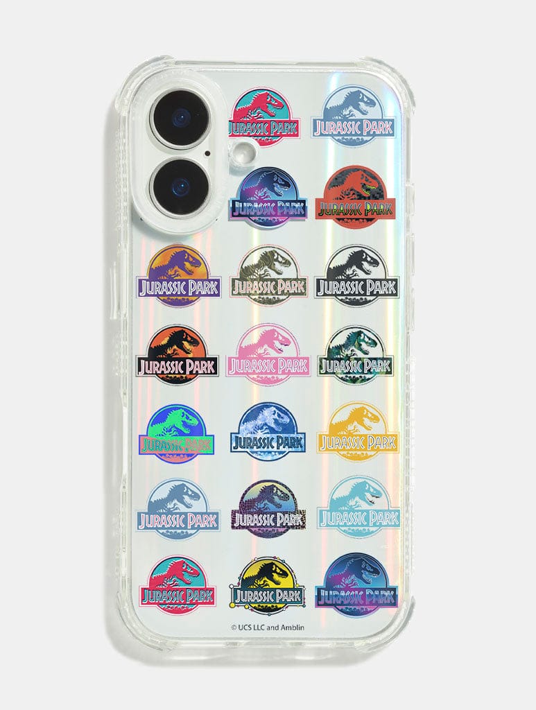 Jurassic Park x Skinnydip Logos Shock iPhone Case Phone Cases Skinnydip London