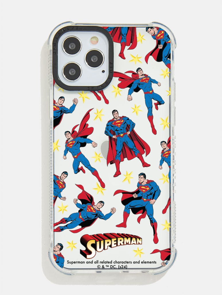 Justice League Superman Shock iPhone Case Phone Cases Skinnydip London