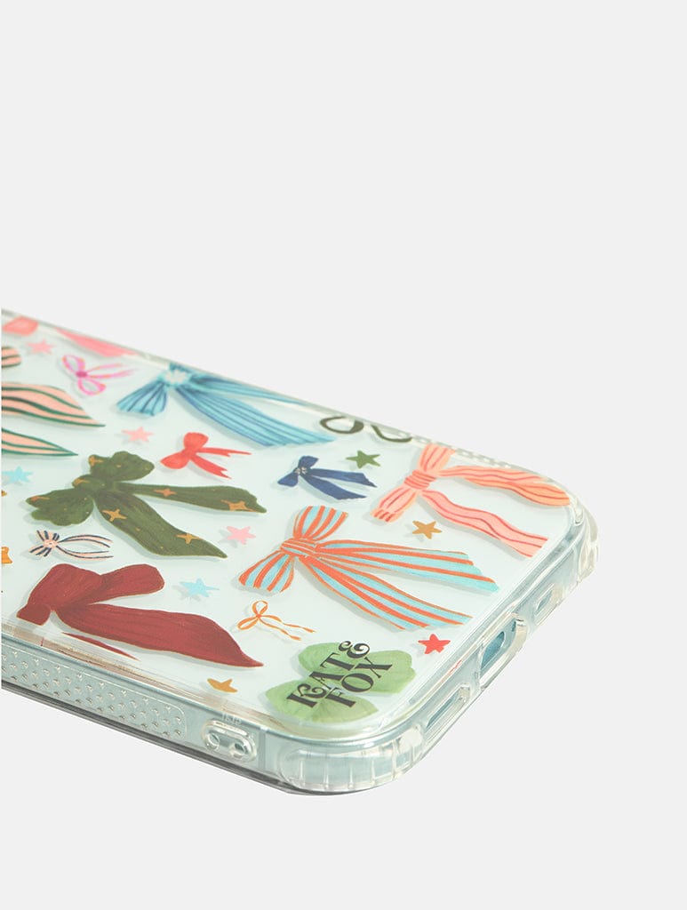Kate Fox x Skinnydip Bows Holo Shock iPhone Case Phone Cases Skinnydip London