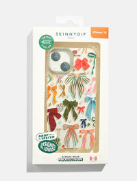 Kate Fox x Skinnydip Bows Holo Shock iPhone Case Phone Cases Skinnydip London