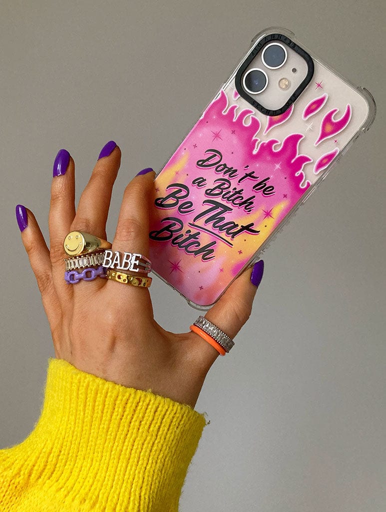 Kathryn Lucy x Skinnydip Flames Shock iPhone Case Phone Cases Skinnydip London