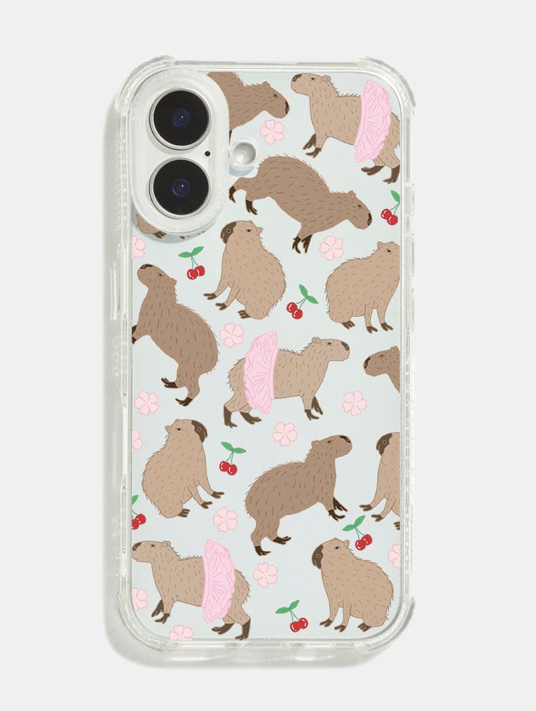 Katie Foylan x Skinnydip Capybara Shock iPhone Case Phone Cases Skinnydip London