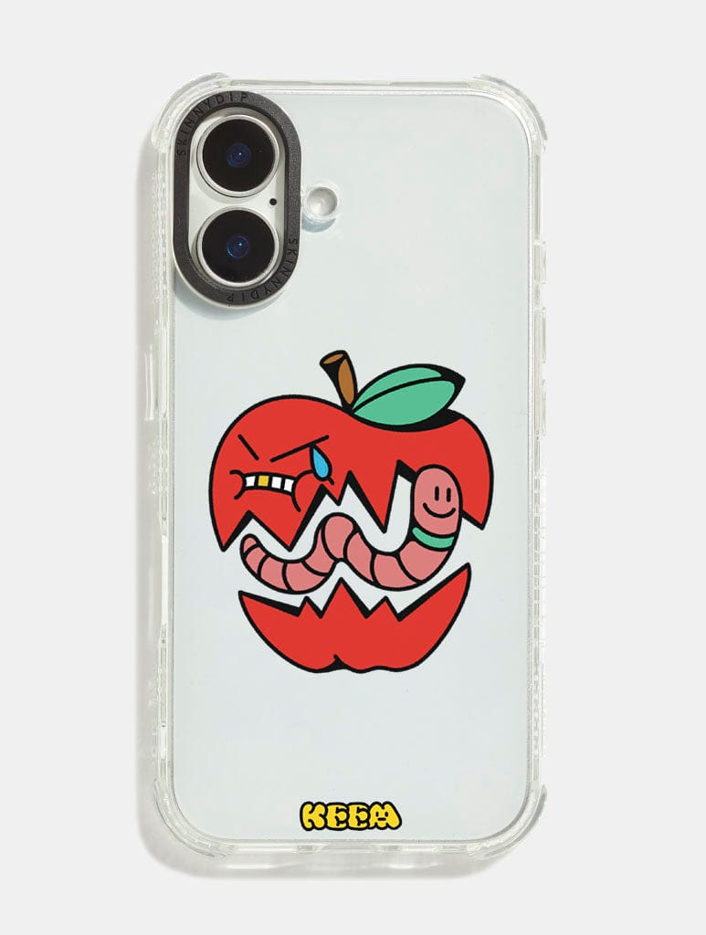 Keem x Skinnydip Apple & Worm Shock iPhone Case Phone Cases Skinnydip London