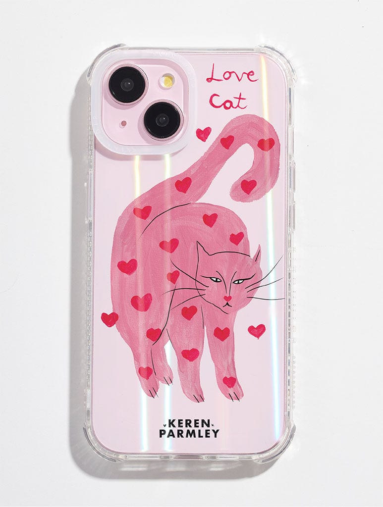 Keren Parmley x Skinnydip Love Cat Shock iPhone Case Phone Cases Skinnydip London