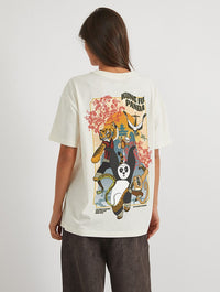 Kung Fu Panda x Skinnydip Character T-Shirt In White Tops & T-Shirts Skinnydip London