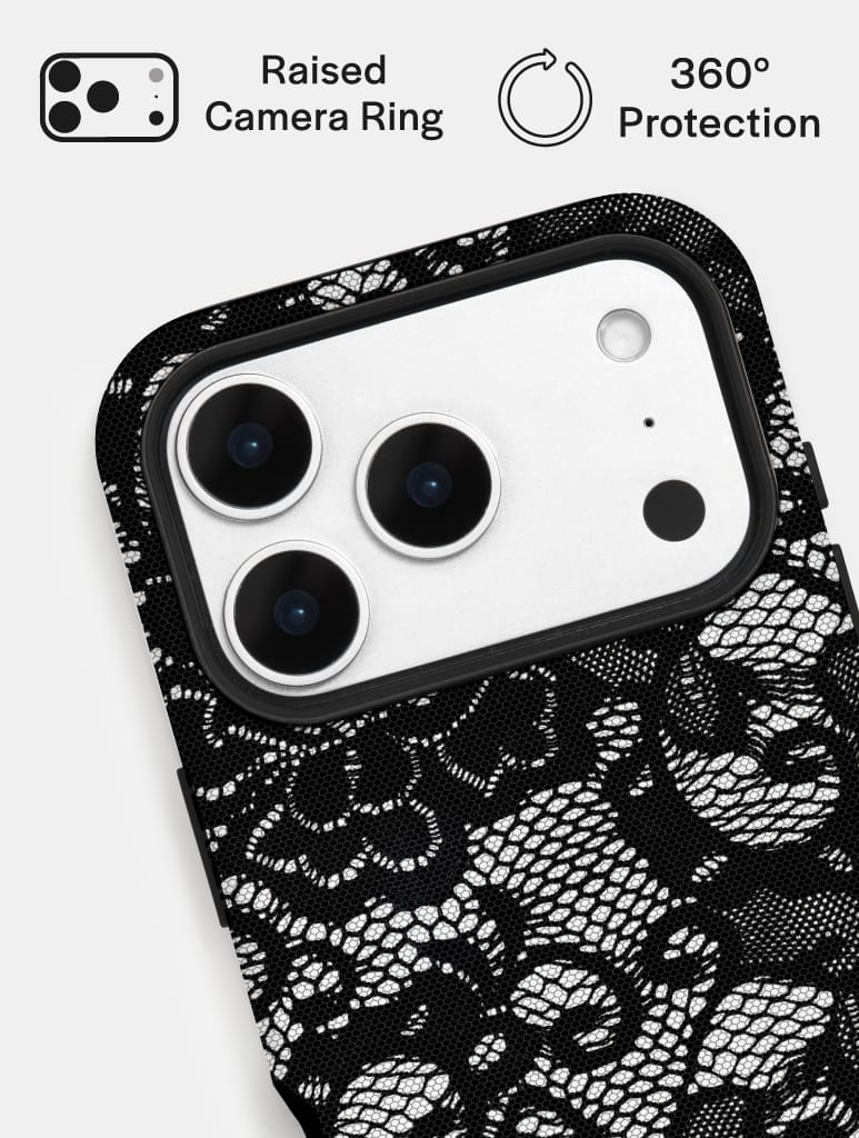 Lace Ultra Protective iPhone Case Phone Cases Skinnydip London