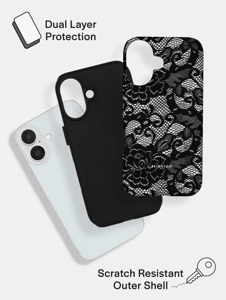 Lace Ultra Protective iPhone Case Phone Cases Skinnydip London